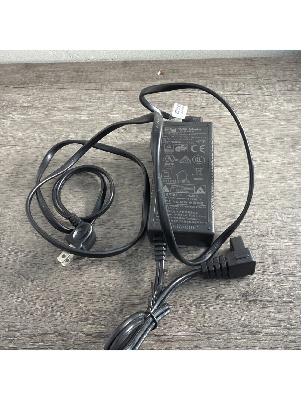 GVE Car Refrigerator Power Adapter GM95-145600-D 14.5V 6.0A 87W 12/24V